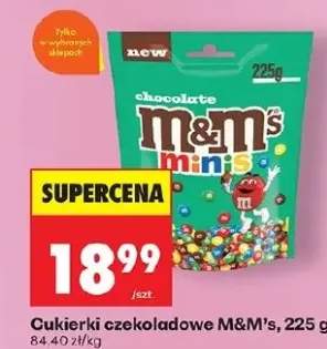 Cukierki czekoladowe M&M's minis