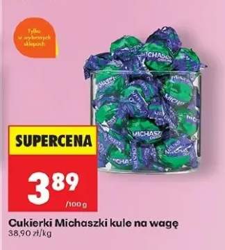 Cukierki kule na wagę