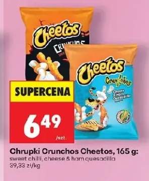 Chrupki Crunchos sweet chilli, cheese & ham quesadilla