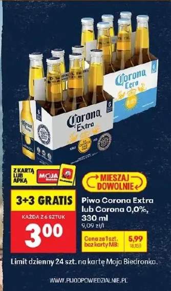 Piwo Corona Extra