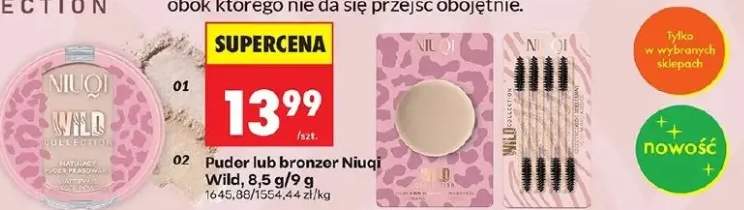Puder lub bronzer Wild