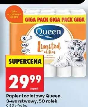 Papier toaletowy 3-warstwowy, 50 rolek