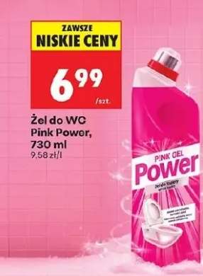 Żel do WC Pink Power