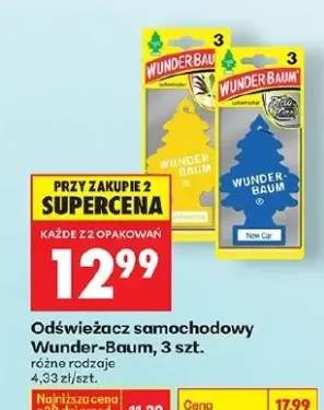 Odświeżacz samochodowy różne rodzaje