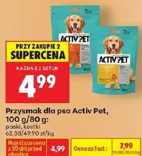 Przysmak dla psa paski