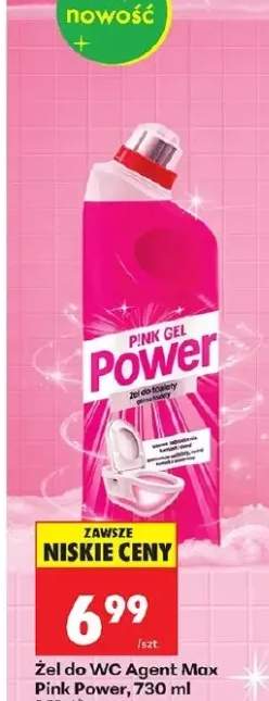 Żel do WC Agent Max Pink Gel