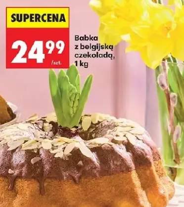 Babka z belgijską czekoladą