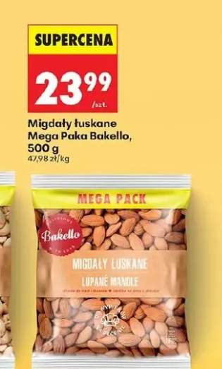 Migdały łuskane Mega Pack