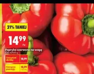 Papryka czerwona na wagę