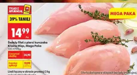 Filet z piersi kurczaka Kraina Mięs, Mega Paka