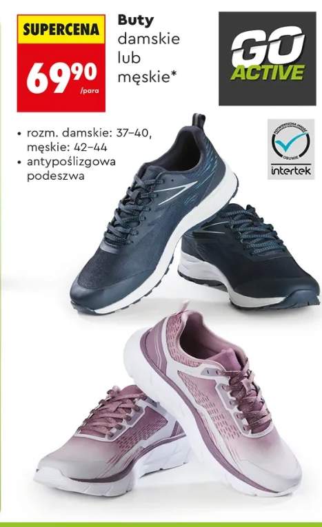 Buty damskie lub męskie antypoślizgowa podeszwa