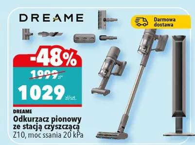 Odkurzacz pionowy ze stacją czyszczącą Z10, moc ssania 20 kPa