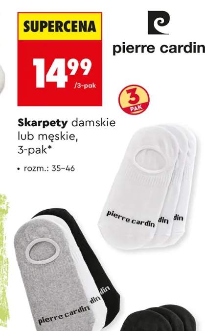 Skarpety damskie lub męskie, 3-pak