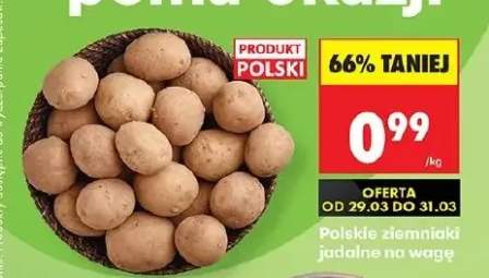 Ziemniaki jadalne na wagę