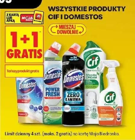 Produkty Cif i Domestos
