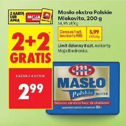 Masło ekstra polskie