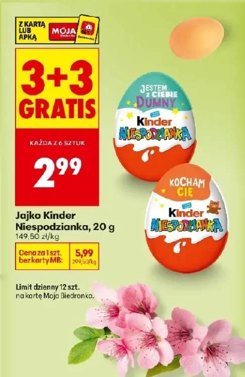 Jajko Kinder Niespodzianka