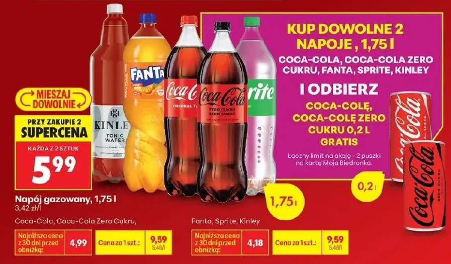 Napój gazowany Kinley