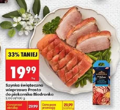 Szynka świąteczna wieprzowa Prosto do piekarnika