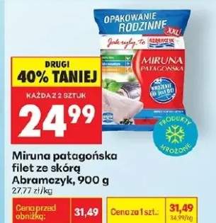 Miruna patagońska filet ze skórą