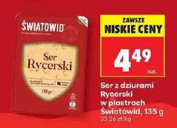 Ser z dziurami Rycerski w plastrach