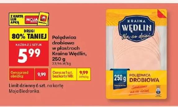 Polędwica drobiowa w plastrach