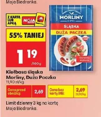 Kiełbasa śląska Duża Paczka