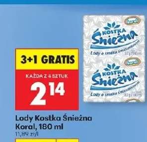 Lody o smaku śmietankowym