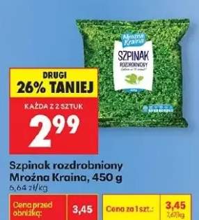 Szpinak rozdrobniony