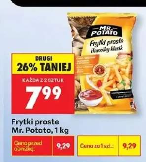 Frytki proste tiranolky klasik