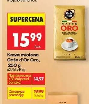 Kawa mielona Oro