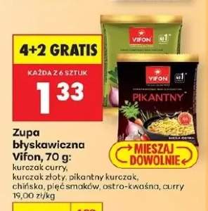 Zupa błyskawiczna kurczak curry