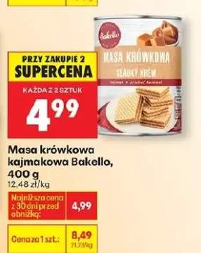 Masa krówkowa kajmakowa słodki krem