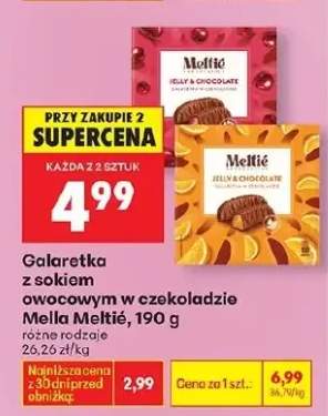 Galaretka z sokiem owocowym w czekoladzie różne rodzaje