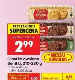 Ciastka owsiane różne rodzaje