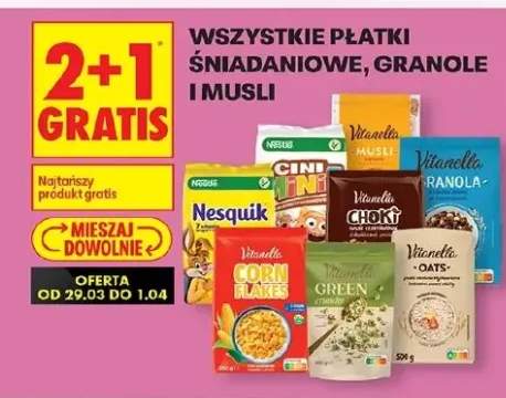 Płatki śniadaniowe Nesquik