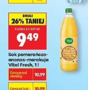 Sok pomarańcza-ananas-marakuja