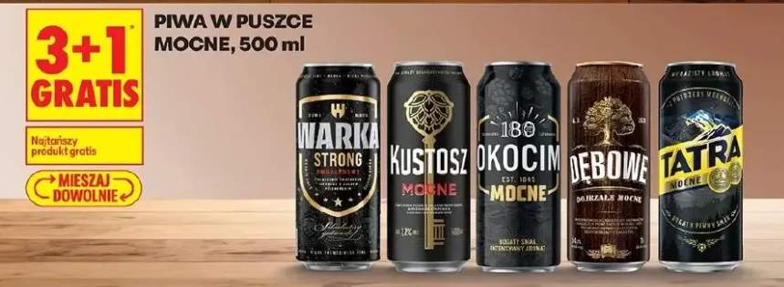 Piwo mocne Warka Strong