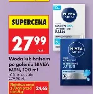 Woda lub balsam po goleniu