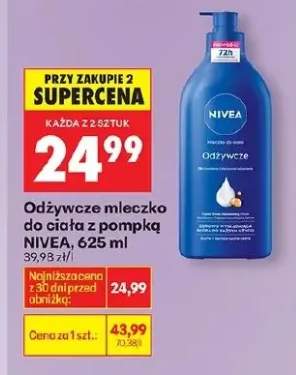 Odżywcze mleczko do ciała z pompką