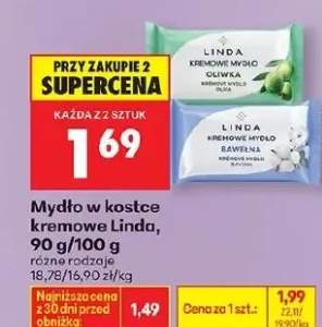 Mydło w kostce kremowe oliwka