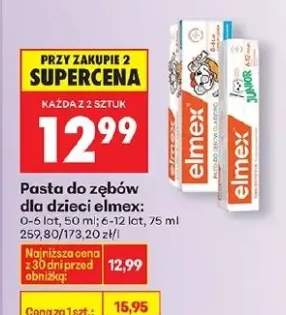 Pasta do zębów dla dzieci Junior