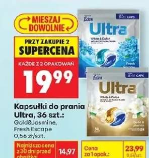 Kapsułki do prania Ultra White&Color Fresh Essence