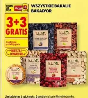 Wszystkie bakalie BakaD'Or 3+3 GRATIS