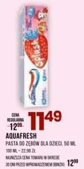 pasta do zębów dla dzieci