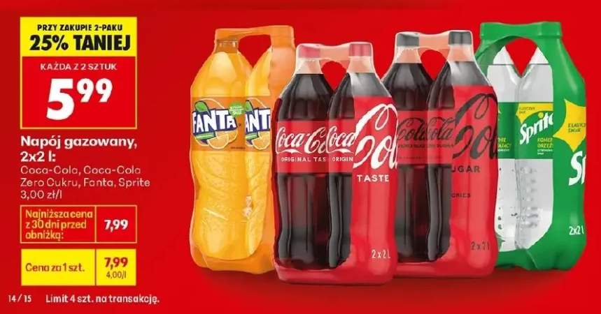 Napój gazowany Coca-Cola