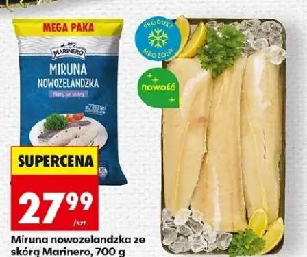 Miruna nowozelandzka ze skórą