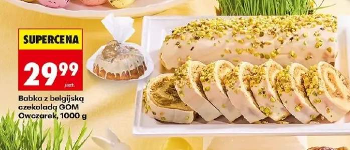 Babka z belgijską czekoladą GOM Owczarek