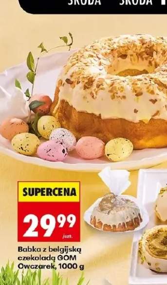Babka z belgijską czekoladą Owczarek