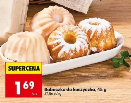 Babeczka do koszyczka